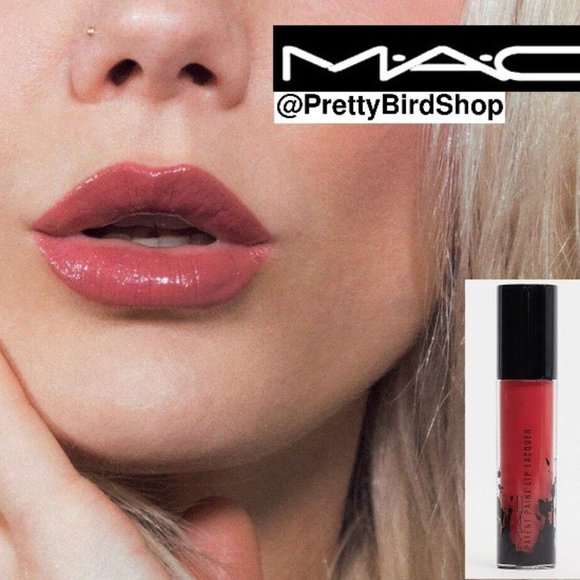 Last one! MAC SLICK FLICK Lipstick NIB Lip Lacquer Liquid gloss hybrid - Picture 2 of 9